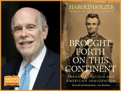 An Evening with Harold Holzer: Brought Forth on This Continent